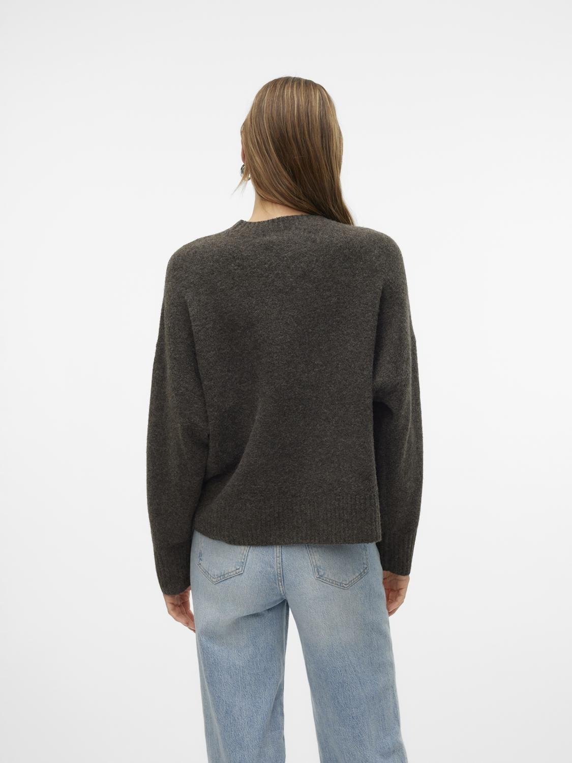 VMBOOM Pullover - Chocolate Torte - VERO MODA & VILA Bergvik